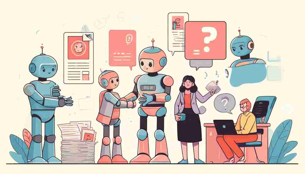 An image illustrating HR AI Agents