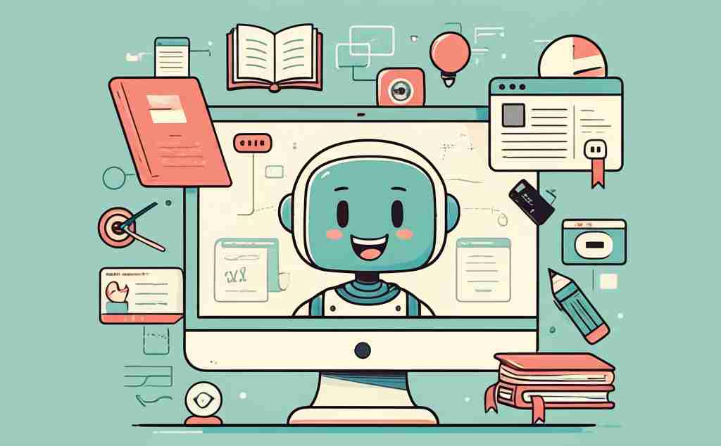 An image illustrating Education AI Agents