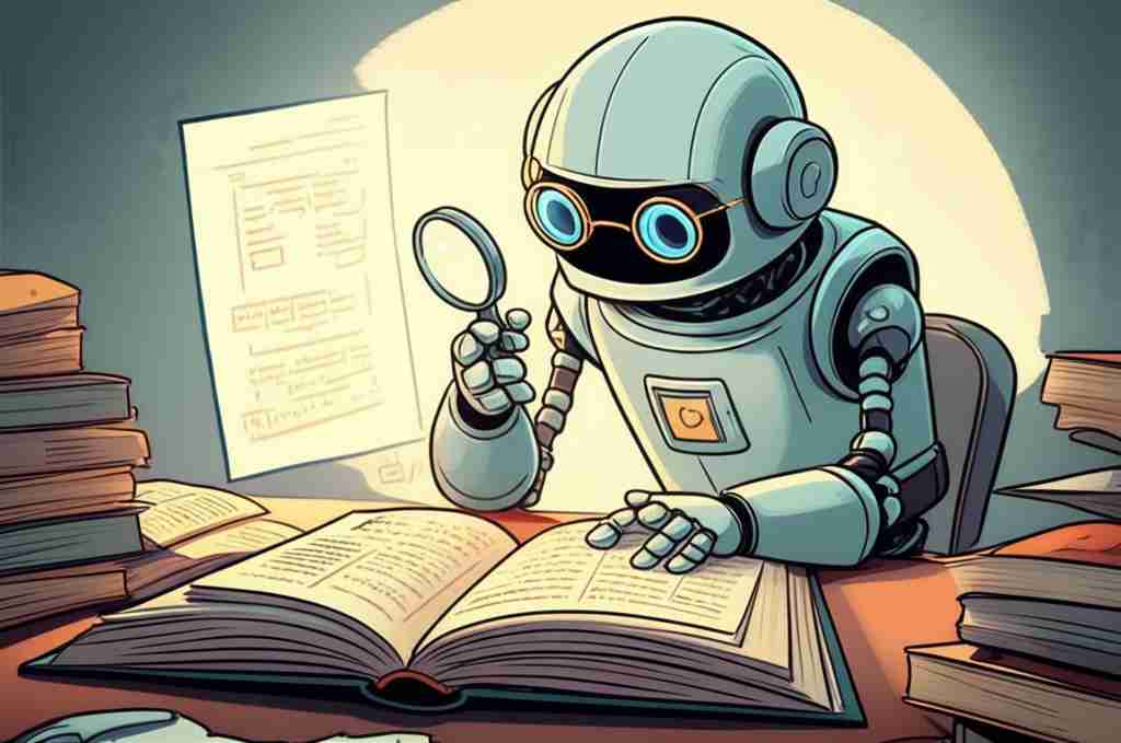 An image illustrating AI Agents for Legal Research