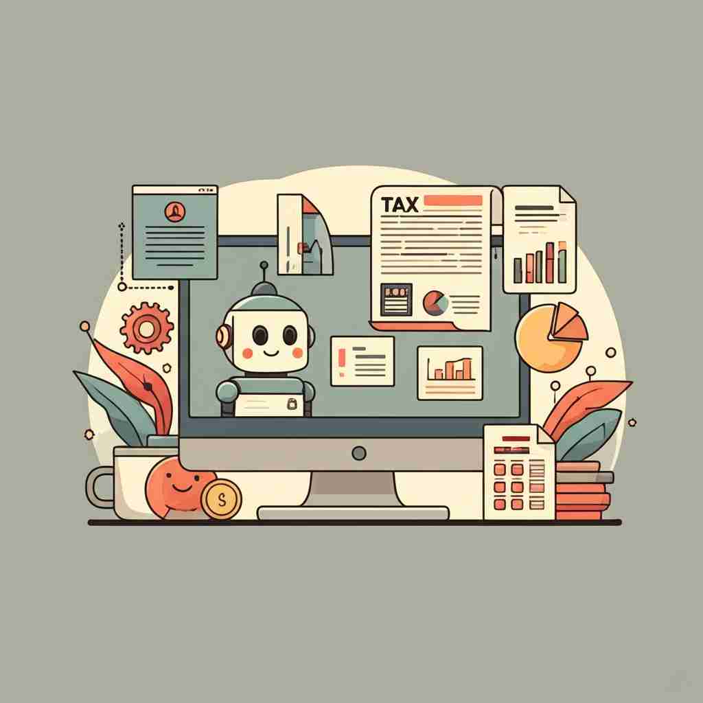 An image illustrating AI Agents for Tax Preparation
