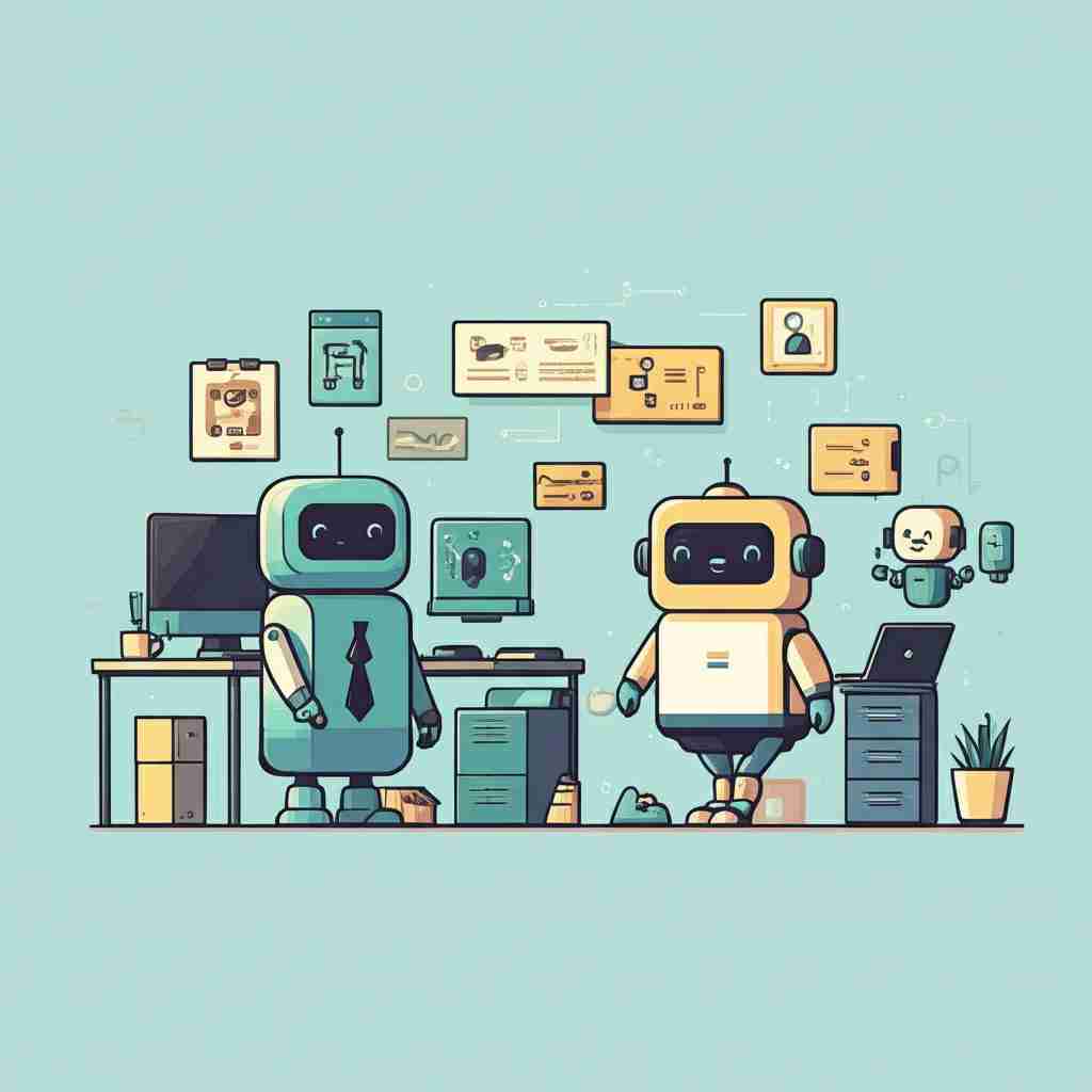 An image illustrating How to scale AI agents for business