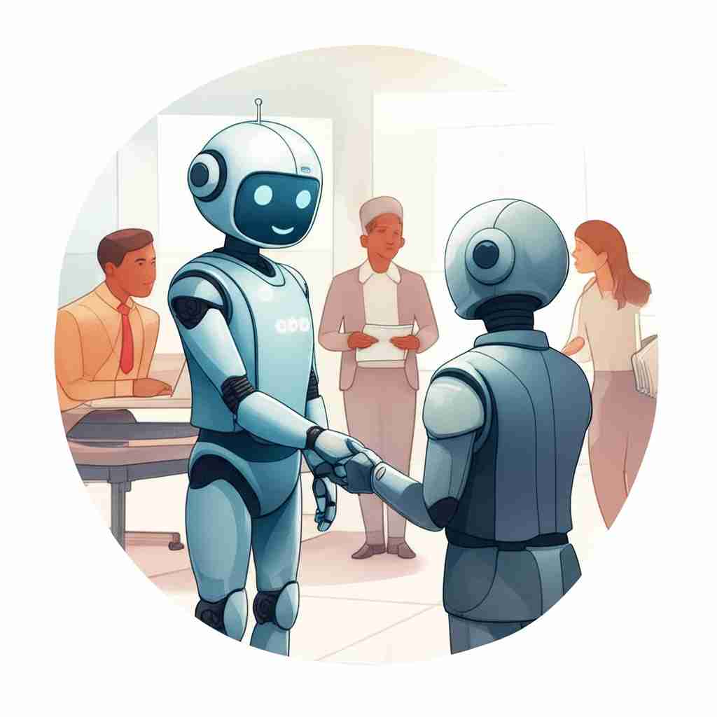 An image illustrating AI Agents for HR Onboarding