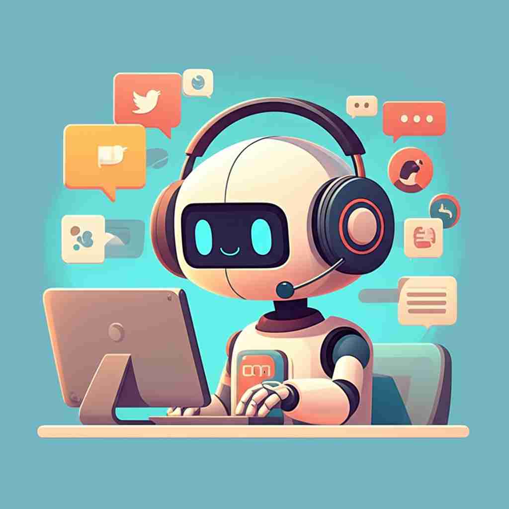 An image illustrating AI Agents for Social Listening